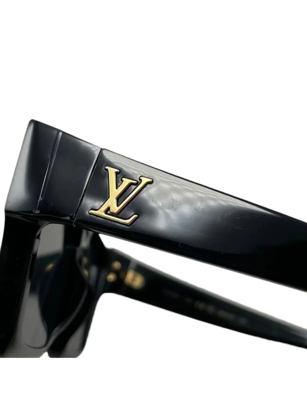Louis Vuitton Sunglasses 1.1 Evidence LV Logo Black Gold Eyewear